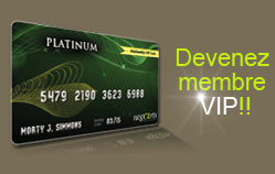Carte de membre VIP